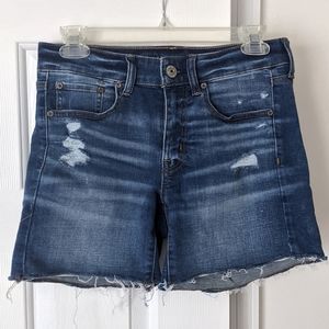 AE Low-Rise Distressed Shorts